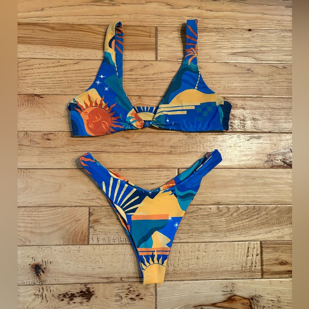 SKATIE Bikini, Palermo print, size S.